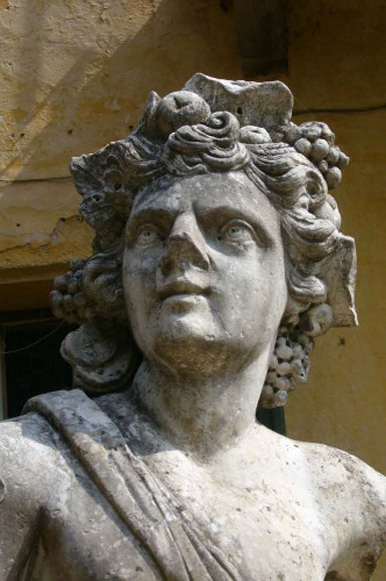 Italian Monumental 16th Century Marble Statue