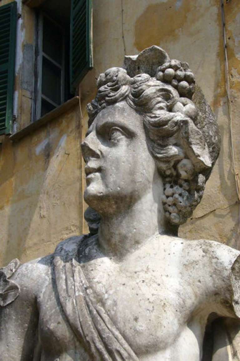 Monumental 16th Century Marble Statue In Good Condition In Fossano, IT