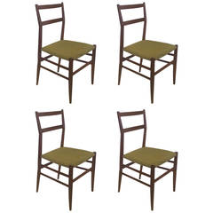 Four "Leggera" Chairs Giò Ponti, 1955
