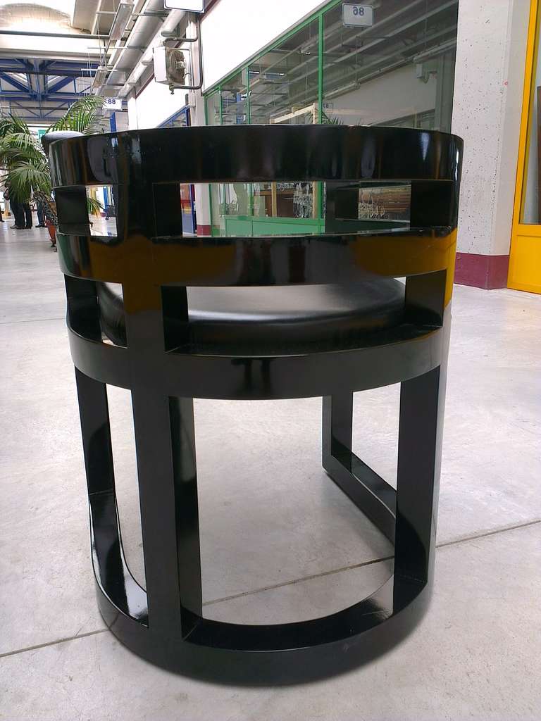 20th Century Five Chairs and Five Stools, Designed for the Tom Ford Stores