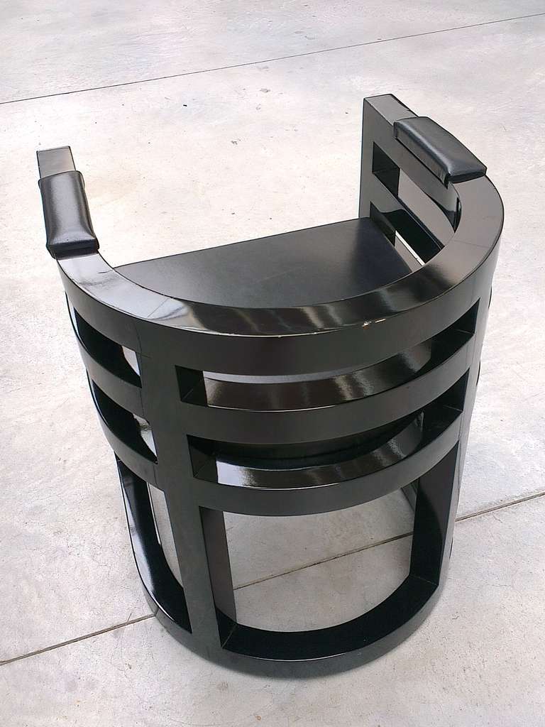 Five Chairs and Five Stools, Designed for the Tom Ford Stores In Excellent Condition In Fossano, IT