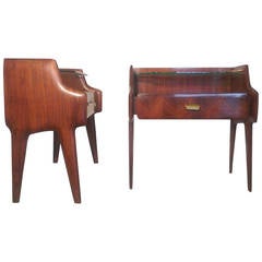 Beautiful  1950 Nightstands in Mahogany