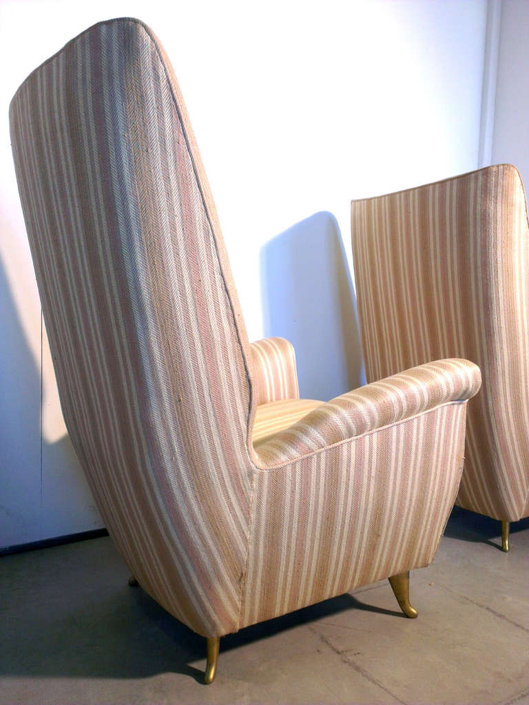 Pair of Beautiful Armchairs by  Isa 1