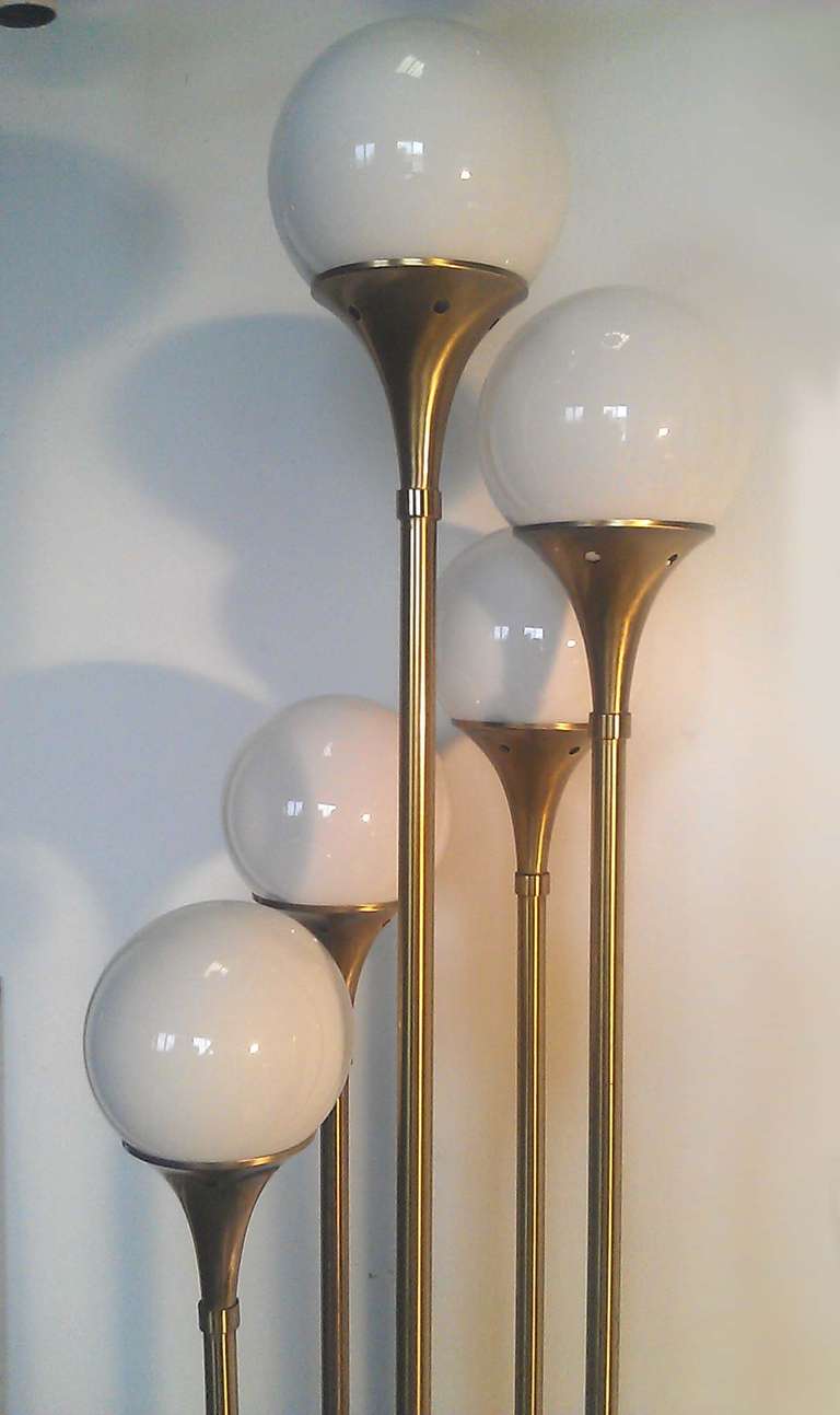 Brass Reggiani Floor Lamp
