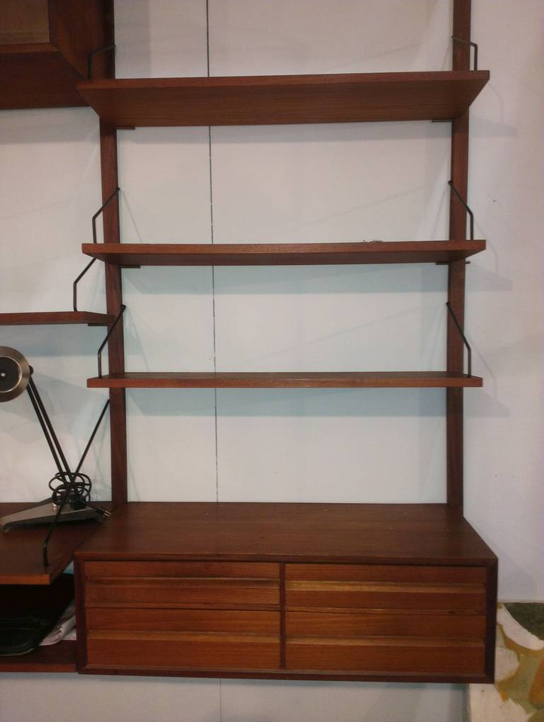 Mid-20th Century Bookcase by I.S.A