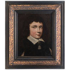 Oil on Canvas of Young Man