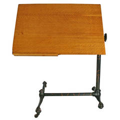 Exceptionally Rare Copper Tilt-Top Table by Sidway Pat, 1901