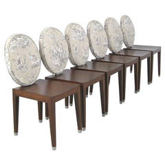 Six Valentine Chairs by Jean-Charles de Castelbajac