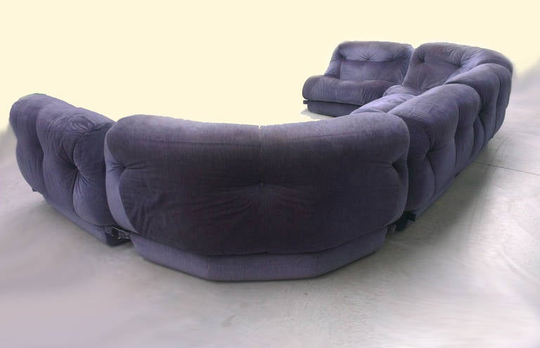 Modular System Sofa by Mimo Padova, 1970 In Good Condition In Fossano, IT
