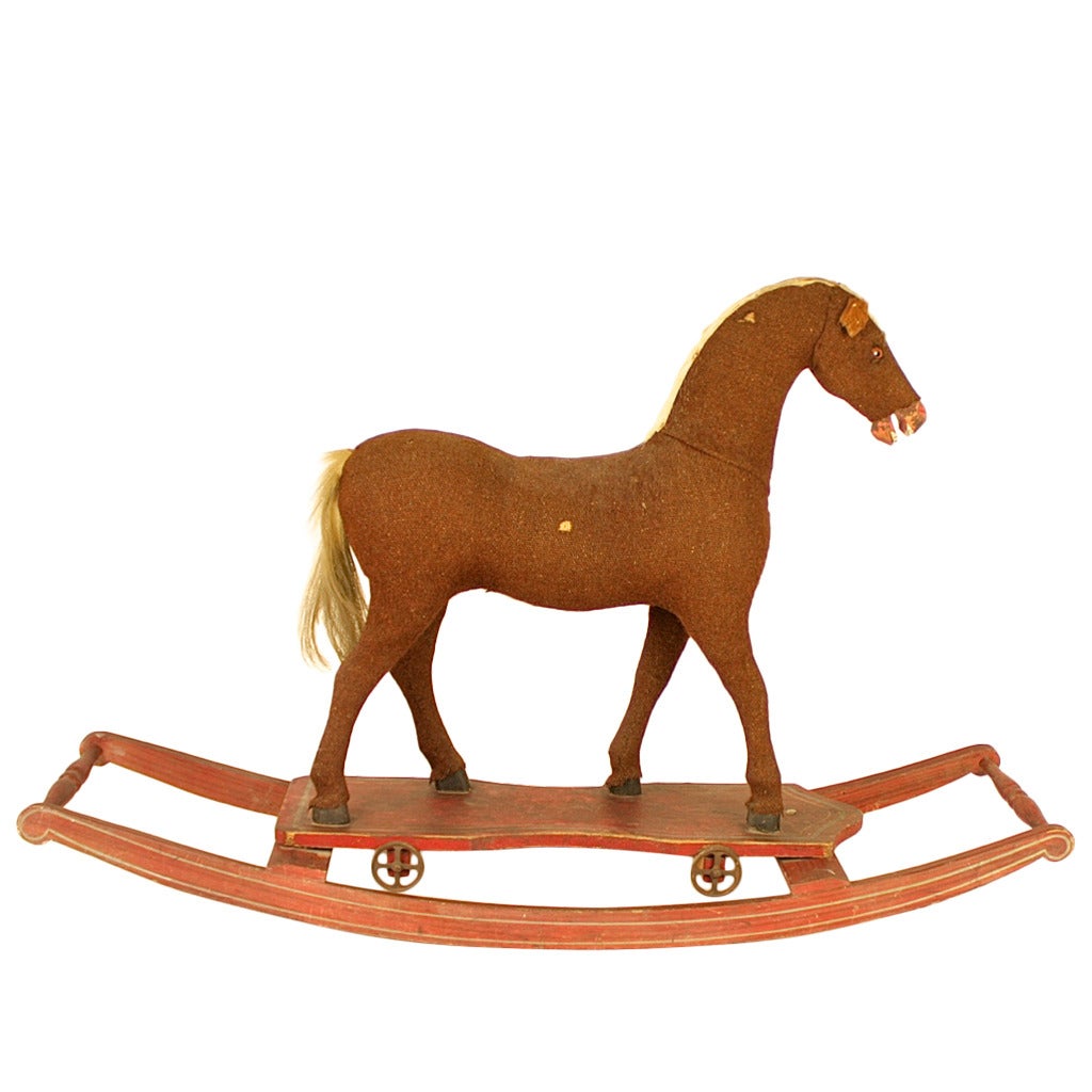 German ´Steiff´ Rocking Horse, circa 1900