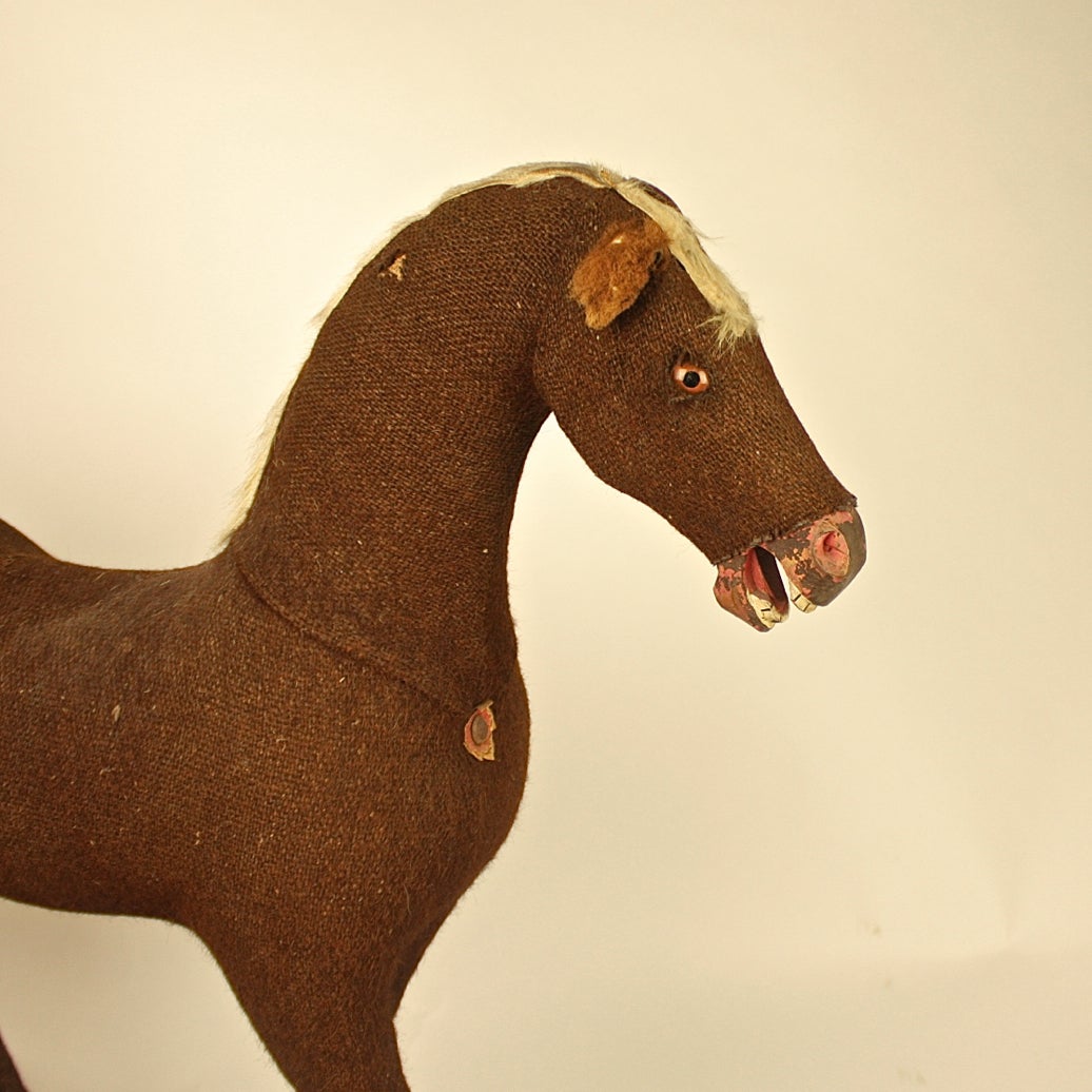 German ´Steiff´ Rocking Horse, circa 1900 In Fair Condition In Berlin, DE
