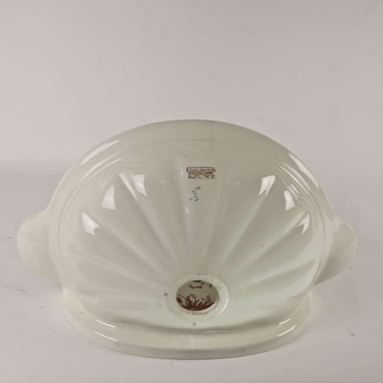 20th Century French 'Porcelaine Anglaise' Sink