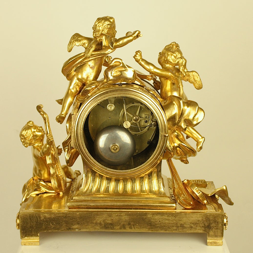 18th Century An 18th century Louis XV Ormolu Mantel Clock