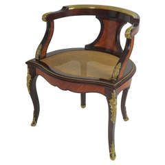 A Louis XV Style Gilt-Bronze Mounted Desk Chair or ‘Fauteuil de Bureau’