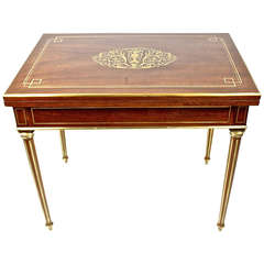 19th Century French Game Table/Writing Table