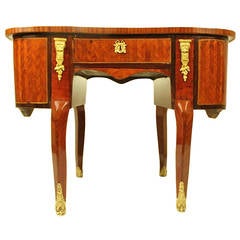 18th Century Louis XV Kingwood, Amaranth and Parquetry Bonheur du Jour or Desk 10