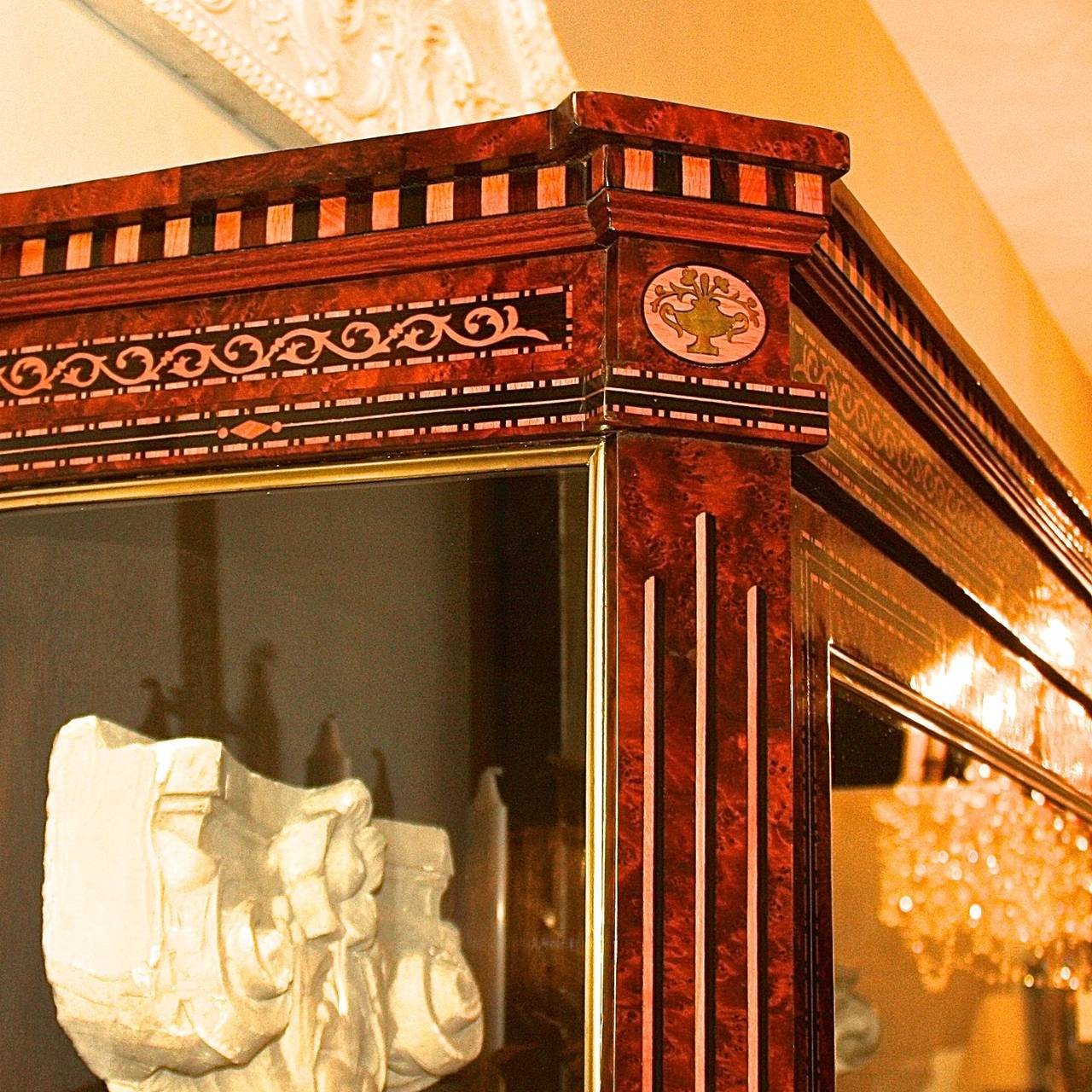 Late 18th Century Vitrine, in the Manner of Jean-Francois Hache