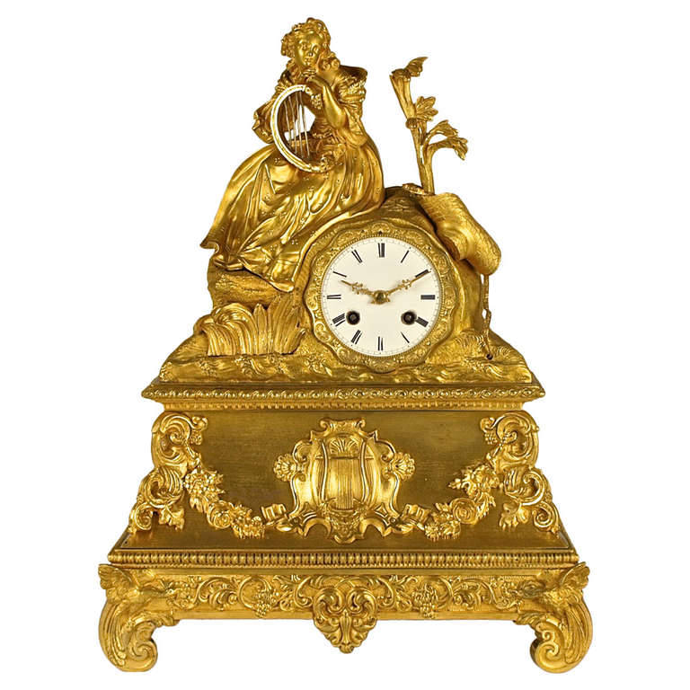 19th Century Ormolu Mantle Clock