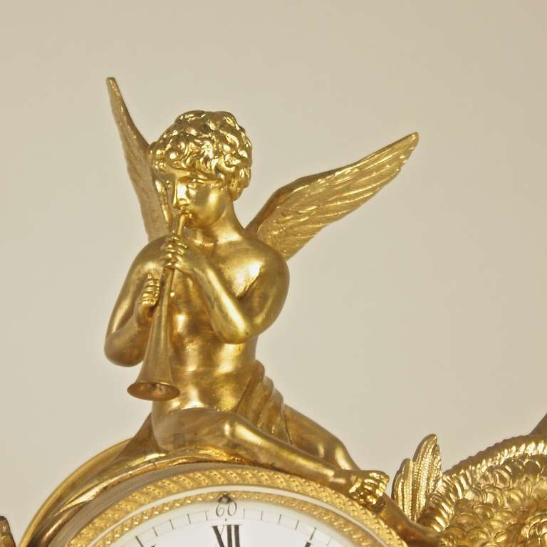 French 19th Century Ormolu Mantle Clock