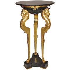 19th Century Carved Giltwood Athenienne