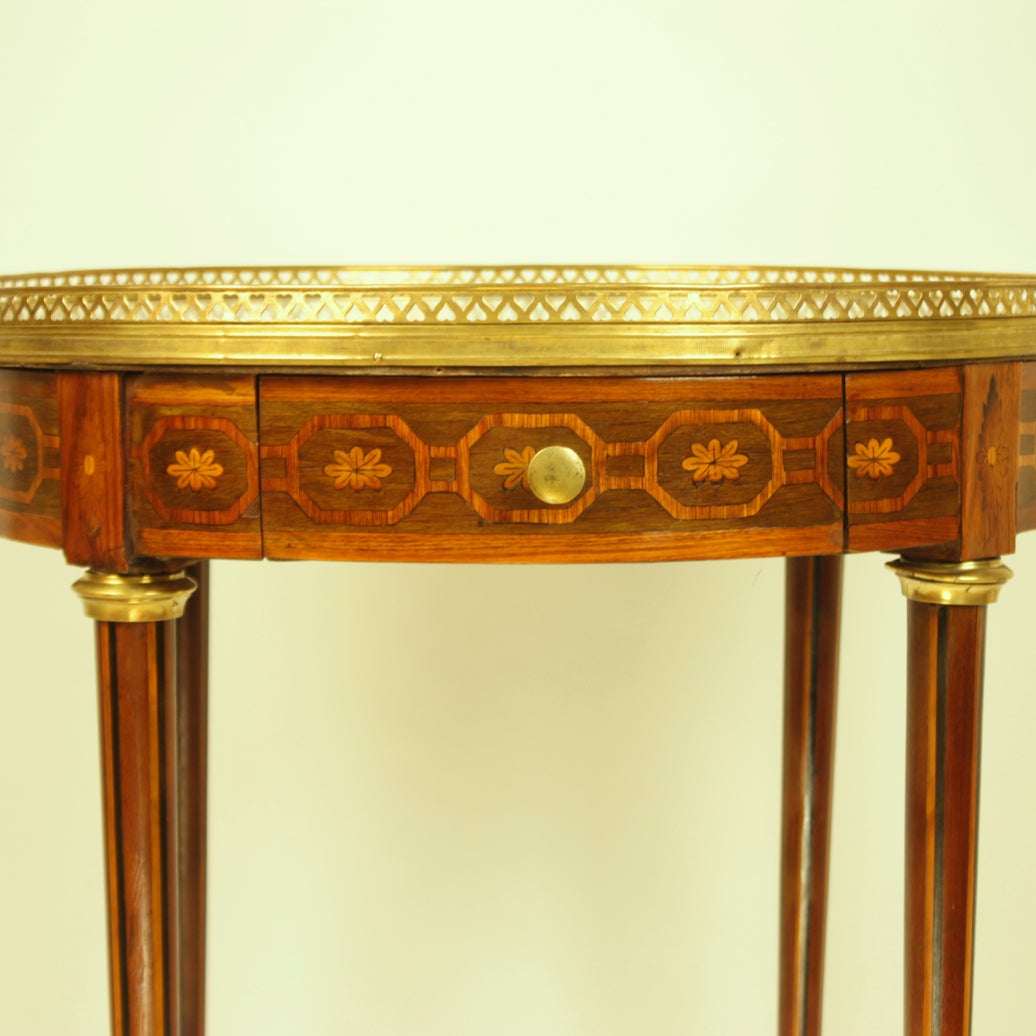 19th Century Louis XVI Style Bouillotte Table