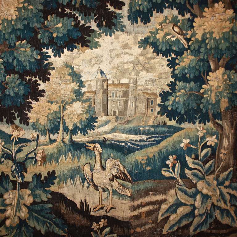 Belgian Flemish Verdure Tapestry