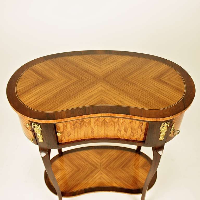 Kingwood and Parquetry Center Table 2