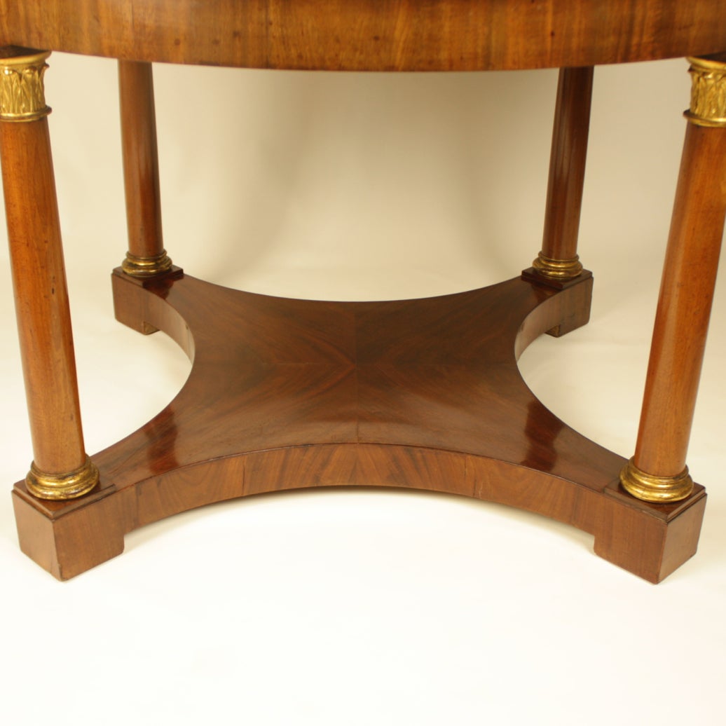 Gilt Austrian Biedermeier Coffe Table, circa 1820