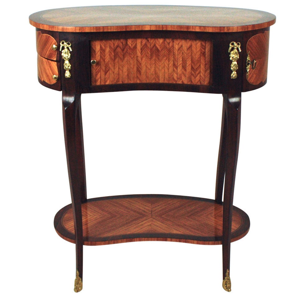 Kingwood and Parquetry Center Table