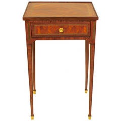 Louis XVI Parquetry Side Table
