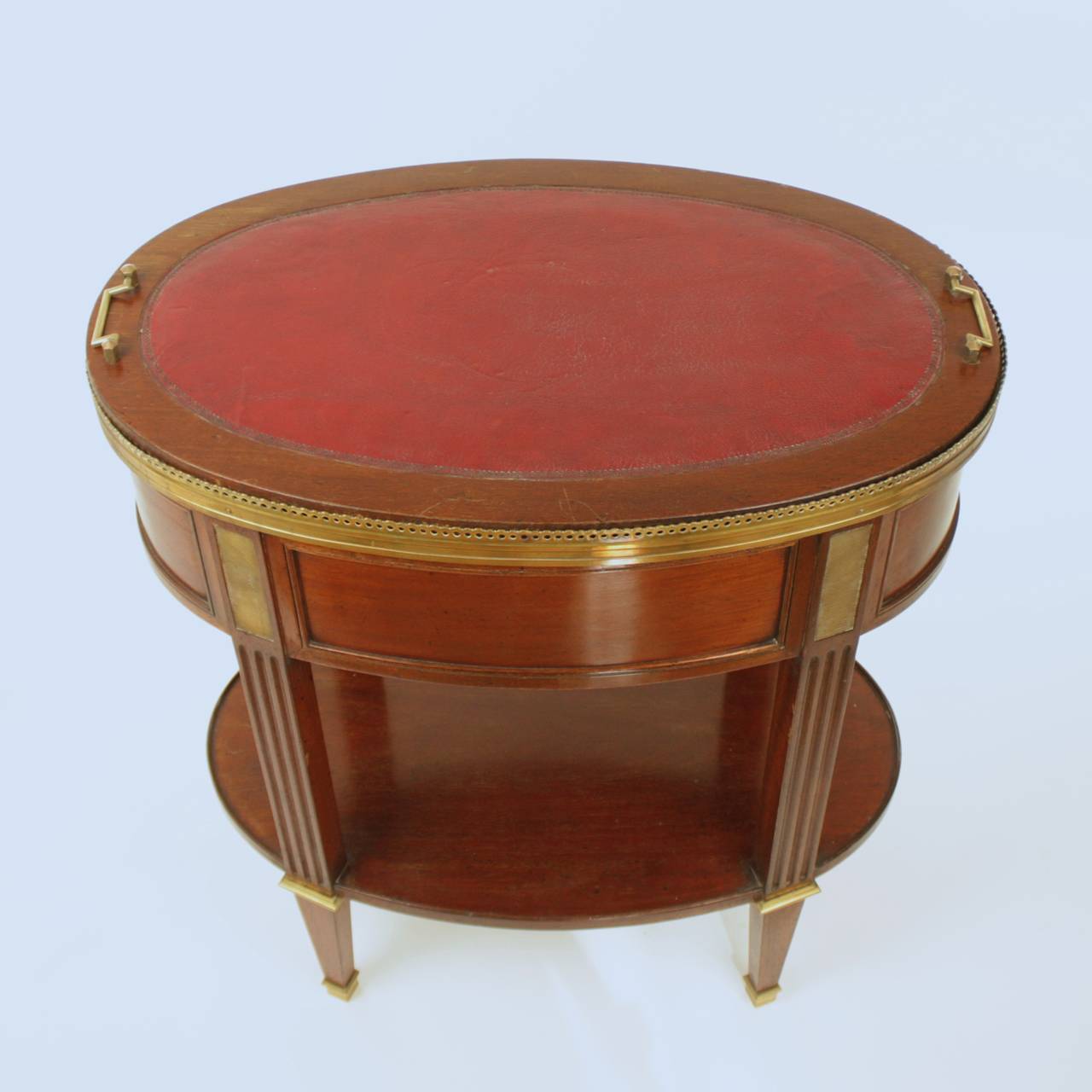 Directoire Brass-Mounted Mahogany Jardiniere Table 1