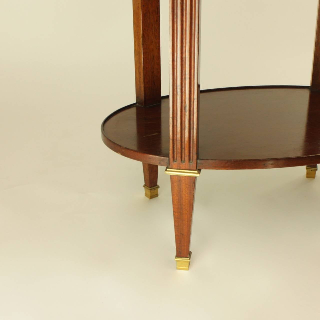 Directoire Brass-Mounted Mahogany Jardiniere Table 2