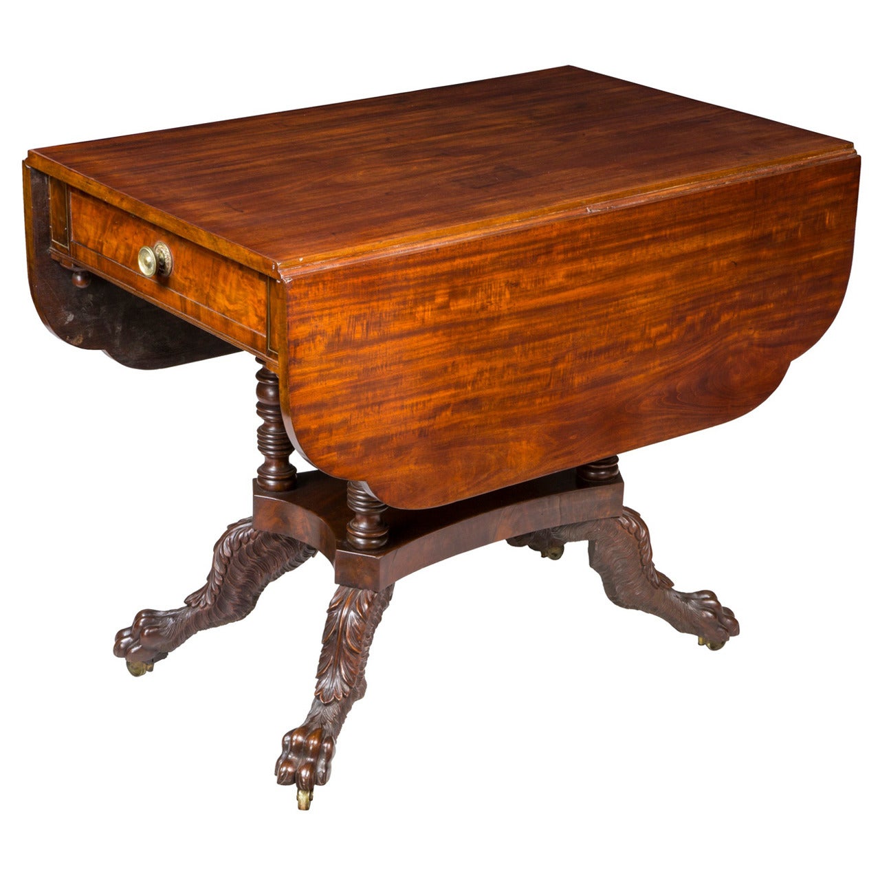 Classical Mahogany Pembroke Table, New York, circa 1830