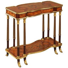 Low Side Table Attributed to Krieger, French, circa 1880 11