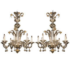 Pair of Antique Venetian Chandeliers 10