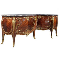 Pair of Louis XV Style Commodes by François Linke. French, C. 1891. 6