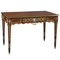 Louis XVI Style Writing Table by Joseph-Emmanuel Zwiener. French, circa 1880. 4