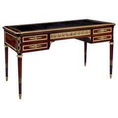 Louis XVI Style Bureau Plat by François Linke 2