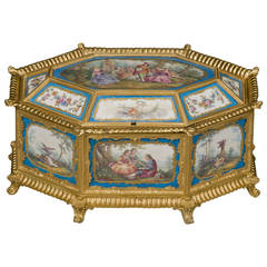 Sèvres Style Porcelain Table Box 6