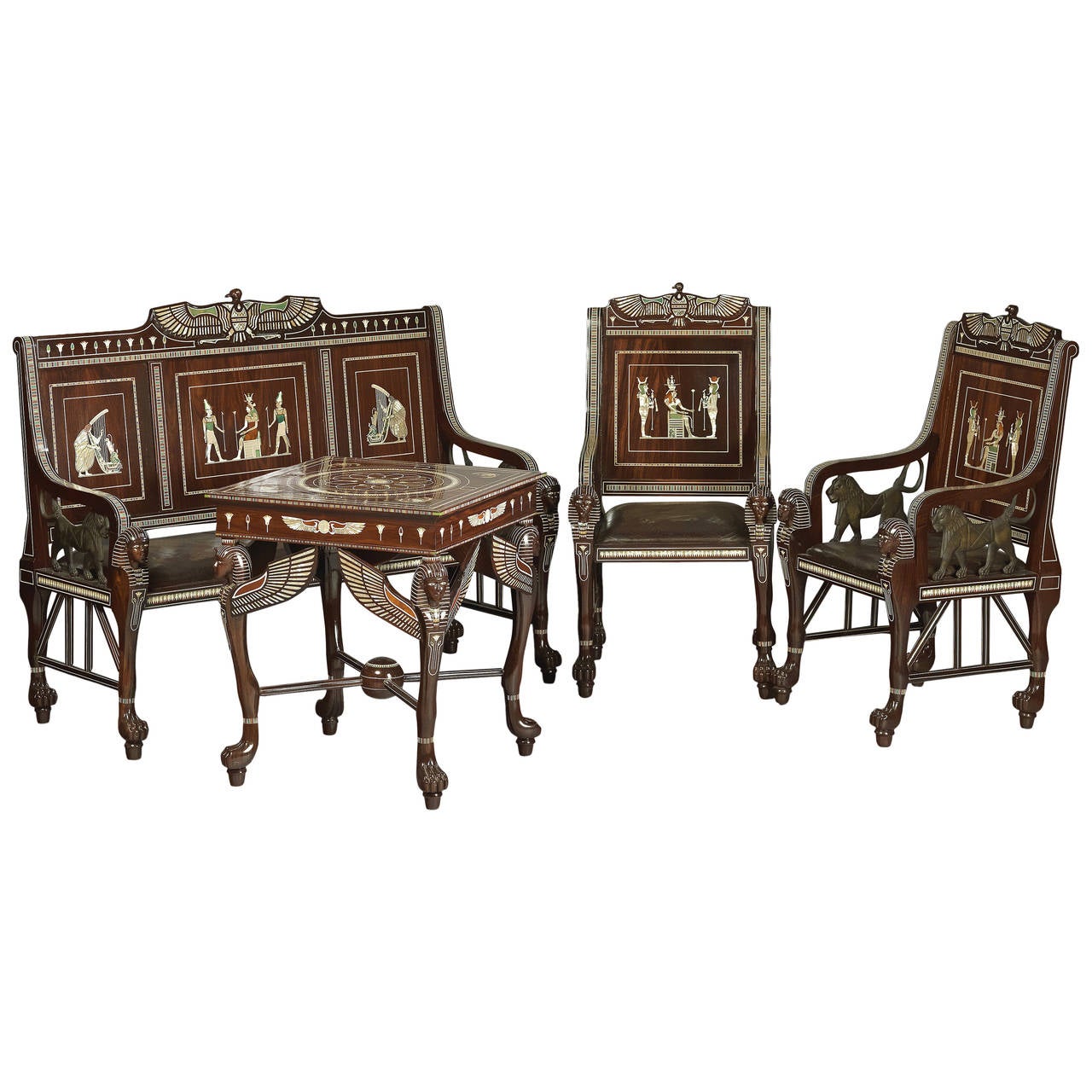 Egyptian Style Suite For Sale at 1stdibs