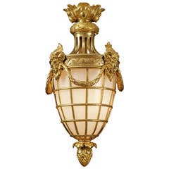 Bronze Hall Lantern 8