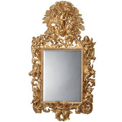 Italian Giltwood Mirror 9