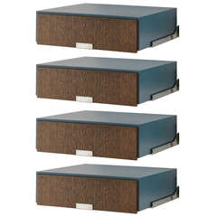 Vintage Wall Mounted Drawer Units By Arne Jacobsen