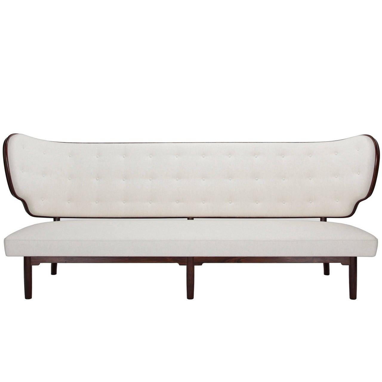 Vilhelm Lauritzen sofa, ca. 1941, offered by Dansk Møbelkunst Gallery