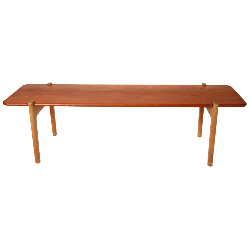 Coffee Table / Bench by Hans Wegner For Sale