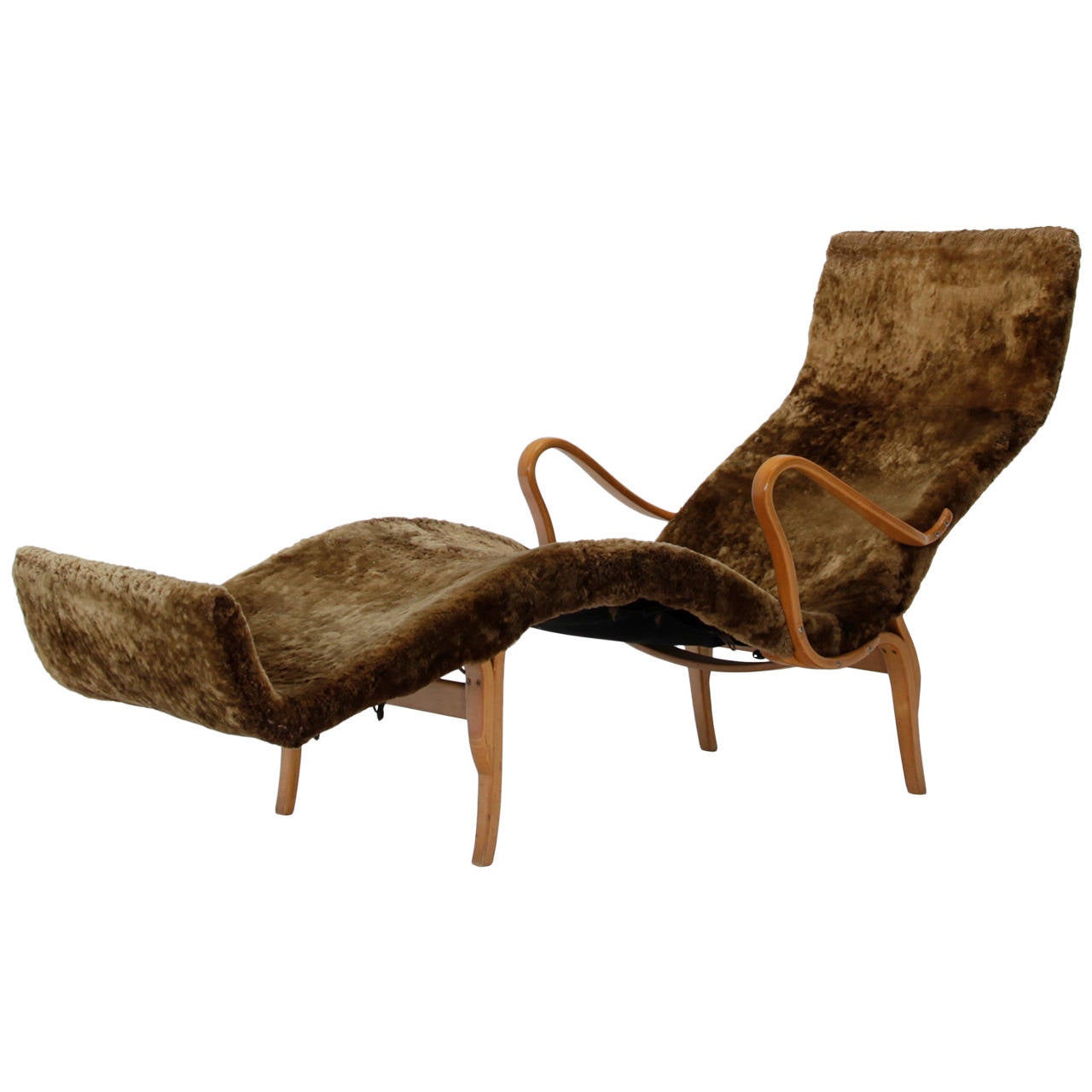 Early Lounge Chair by Bruno Mathsson For Sale