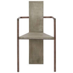Concrete Chair by Jonas Bohlin
