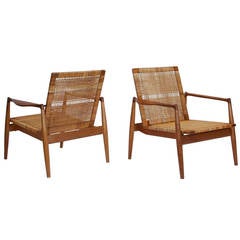 Pair of Easy Chairs by Finn Juhl