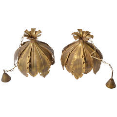 Pair of Brutalist Holm Sørensen Pendants