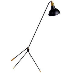 Danish 1950s Floor Lamp
